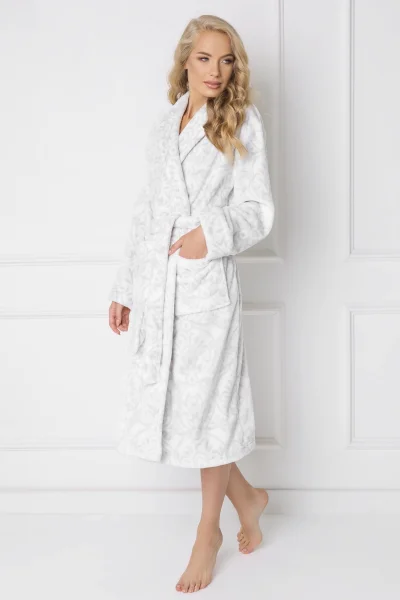 Dámský župan Glamour - Bílá
