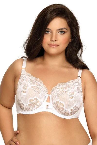 Polovyztužená podprsenka 1937 Yucca - Bílá