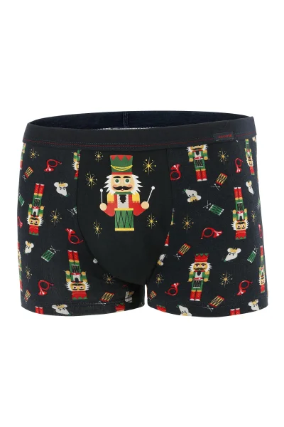 Pánské boxerky 007/64 Drum - Tmavě modrá