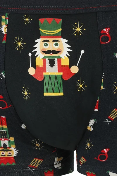 Pánské boxerky 007/64 Drum - Tmavě modrá