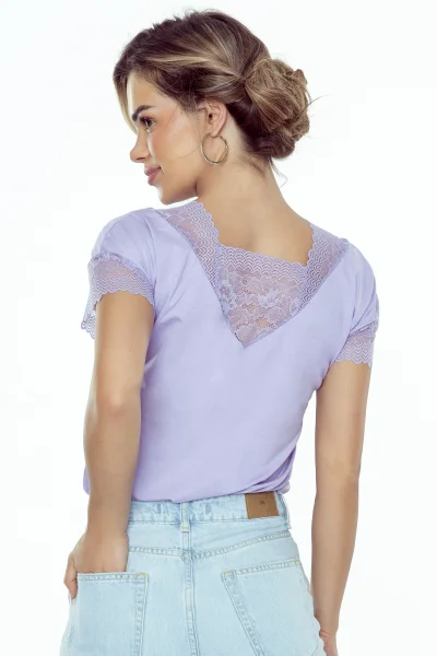 Halenka Trinity - viskóza - Fialová