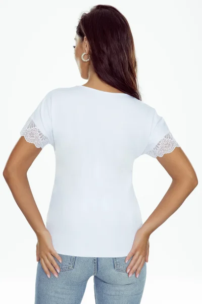 Halenka Galatea - viskóza - Bílá