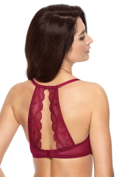 Nevyztužená podprsenka Charlize/B2 - Bordó