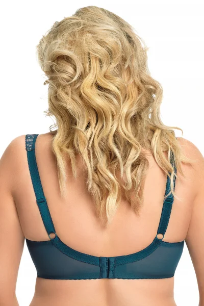 Polovyztužená podprsenka K647 ALICANTE - Zelená