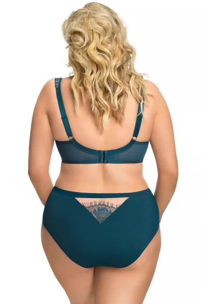 Polovyztužená podprsenka K647 ALICANTE - Zelená