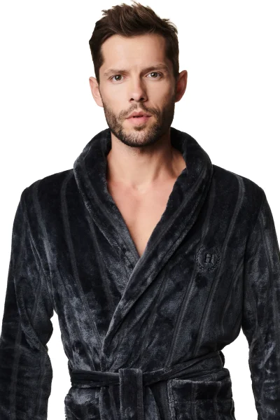 Pánský župan 39391 Mungo - Tmavě šedá