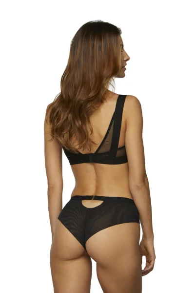 Sportovní nevyztužená podprsenka WB-748 Lara - bez kostice - Černá