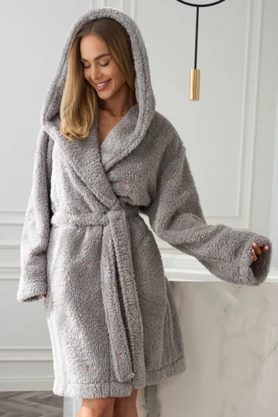 Dámský župan 2559 Liv - Šedá