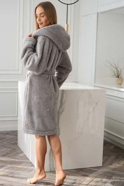 Dámský župan 2559 Liv - Šedá