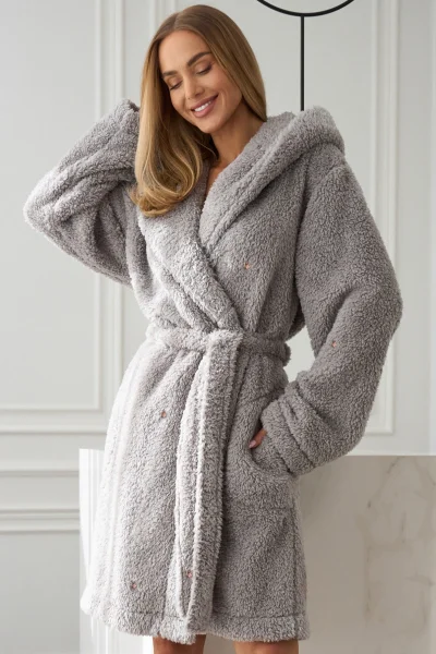 Dámský župan 2559 Liv - Šedá