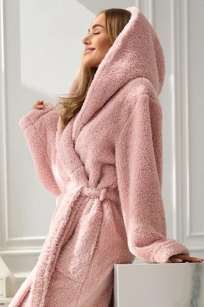 Dámský župan 2559 Liv - Růžová